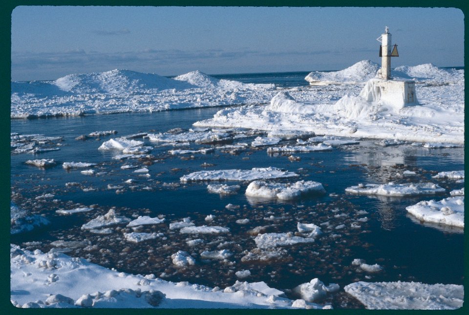 Ice on Pier 1984 -1